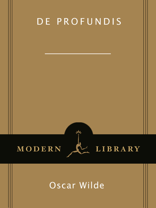 De Profundis Oscar Wilde