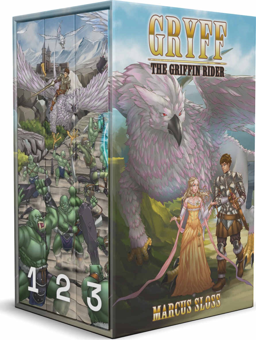 Gryff The Griffin Rider Box Set 1st Edition Marcus Sloss