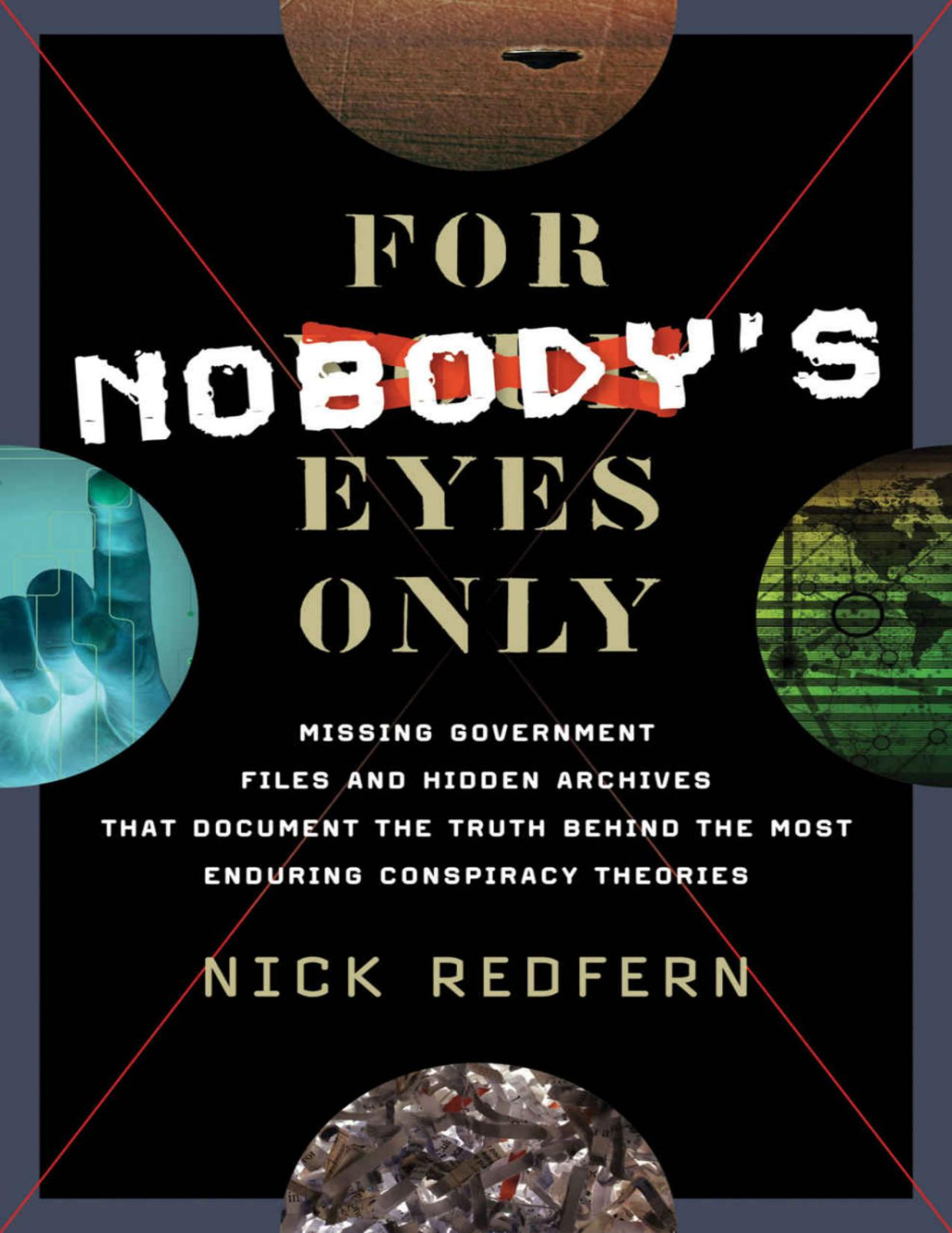 For Nobodys Eyes Only Missing Government Files And Hidden Archives That Document The Truth Behind The Most Enduring Conspiracy Theories Nick Redfern