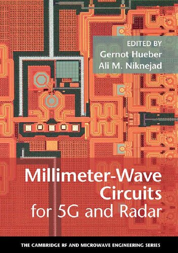 Millimeterwave Circuits For 5g And Radar Gernot Hueber Ali M Niknejad Eds