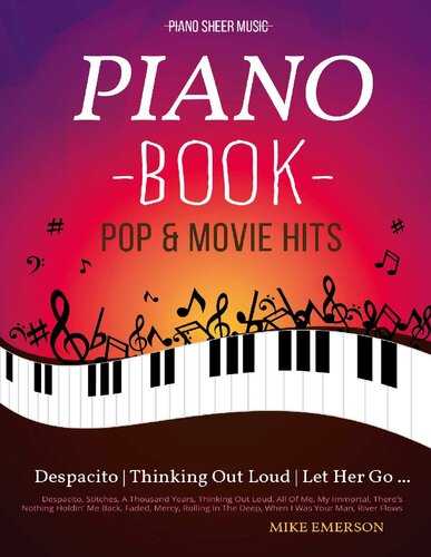 16 Pop Movies Mega Hits You Should Play On The Piano Piano Music Piano Books Piano Sheet Music Keyboard Piano Book Music Piano Sheet Music Book Adult Piano The Piano Book Solos 1st Edition Mike Emerson