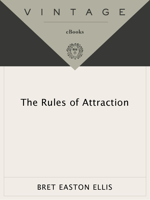The Rules Of Attraction Bret Easton Ellis