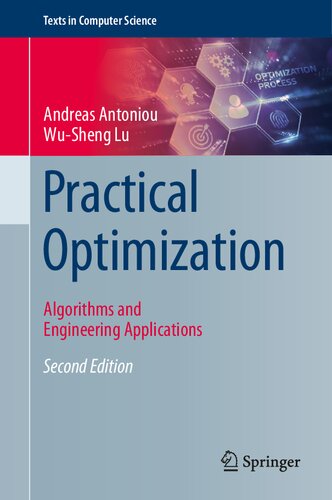 Practical Optimization Algorithms And Engineering Applications 2nd Edition Andreas Antoniou