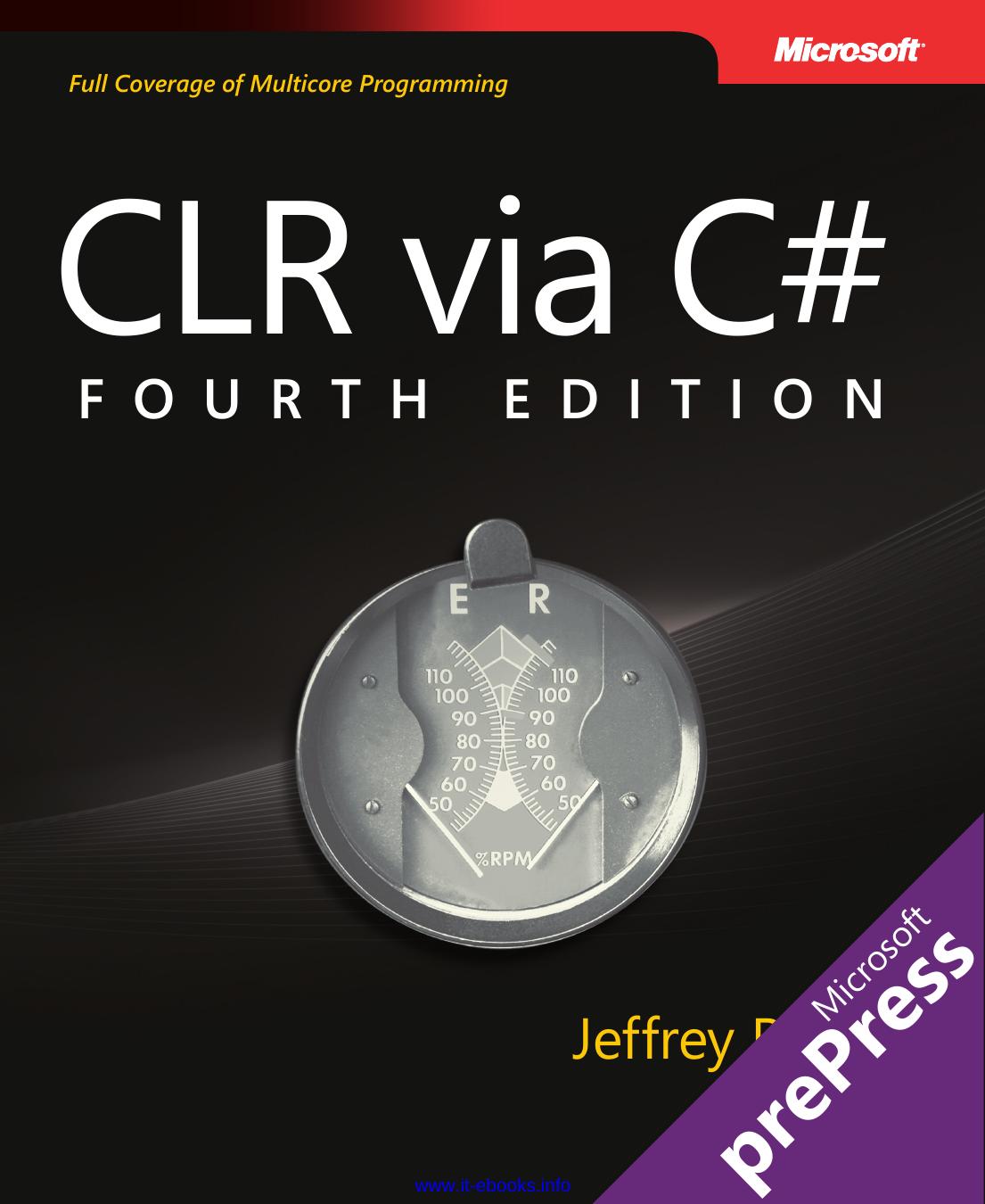 Clr Via C Fourth Editionprepress 4th Edition Jeffrey Richter