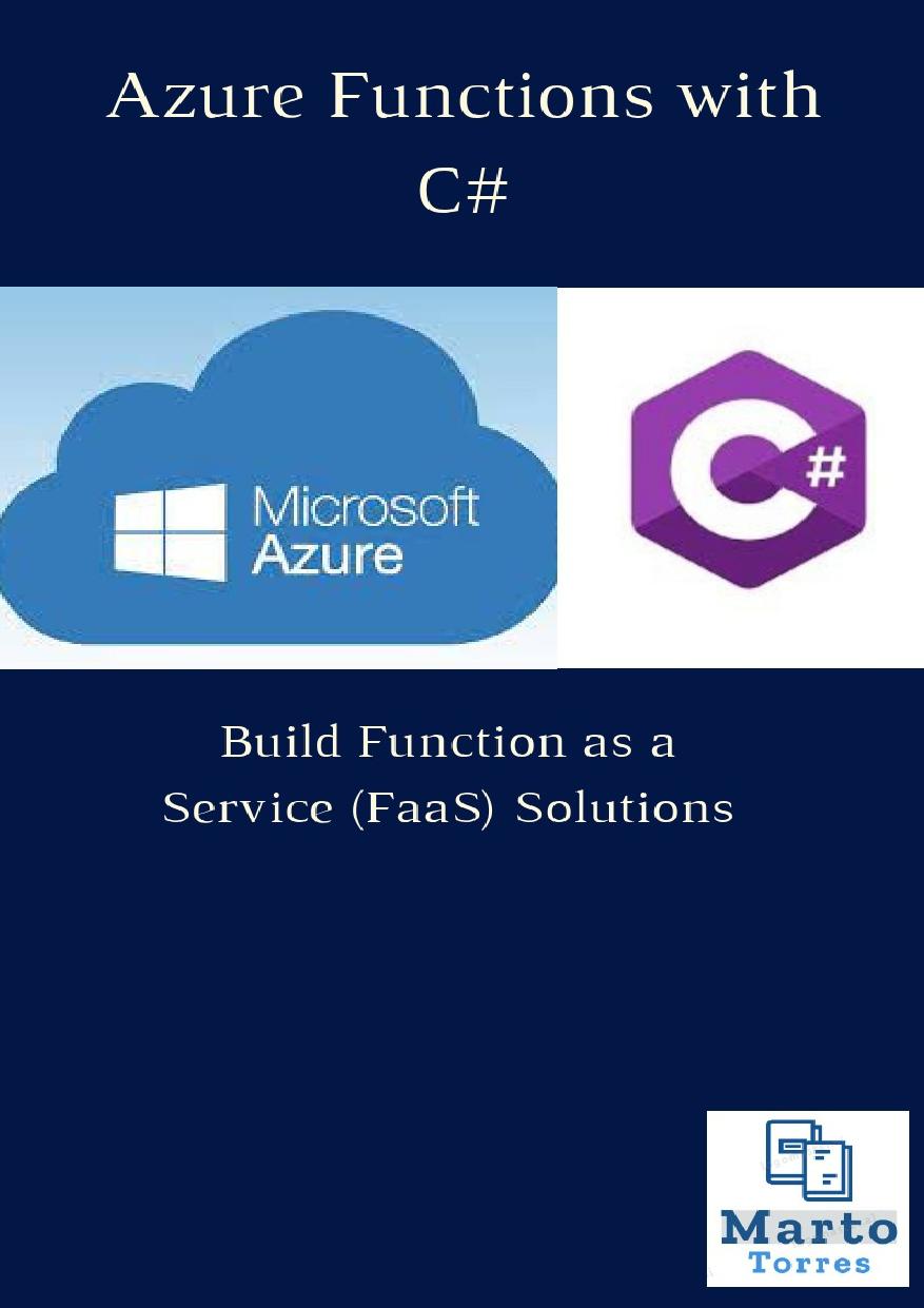 Azure Functions With C Marto Torres