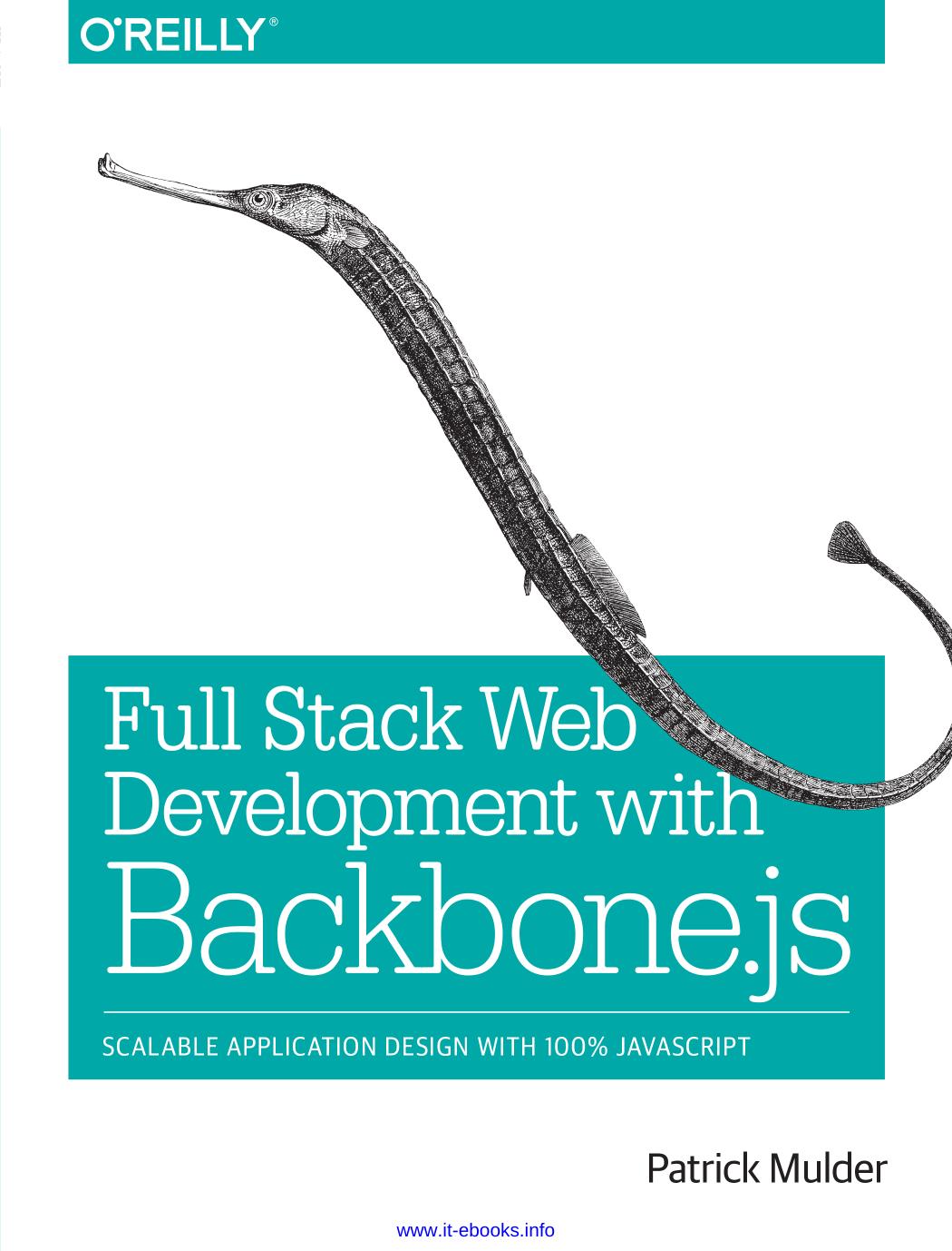 Full Stack Web Development With Backbonejs Patrick Mulder