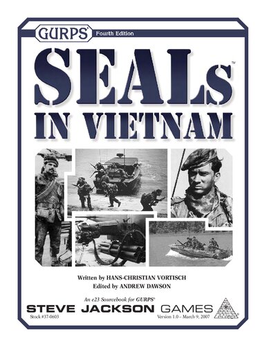 Gurps Seals In Vietnam 4th Hanschristian Vortisch Andrew Dawson Ed