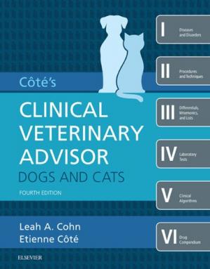Clinical Veterinary Advisor Dogs And Cats Fourth Edition 4th Leah A Cohn