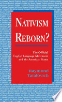 Nativism Reborn Raymond Tatalovich