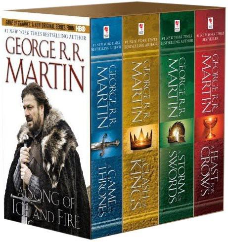 Game Of Thrones Boxed Set A Game Of Thrones A Clash Of Kings A Storm Of Swords And A Feast For Crows George R R Martin