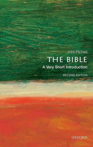 The Bible A Very Short Introduction 2nd Edition John Riches