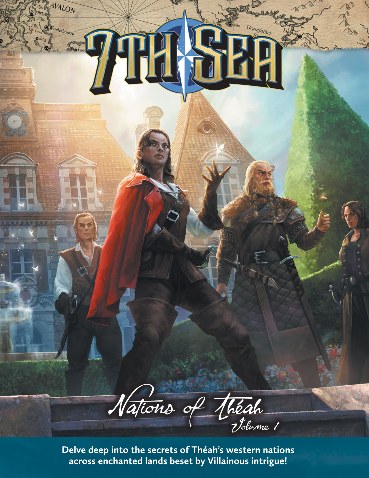 7th Sea 2e Nations Of Thah Volume 1 1st Edition Danielle Lauzon