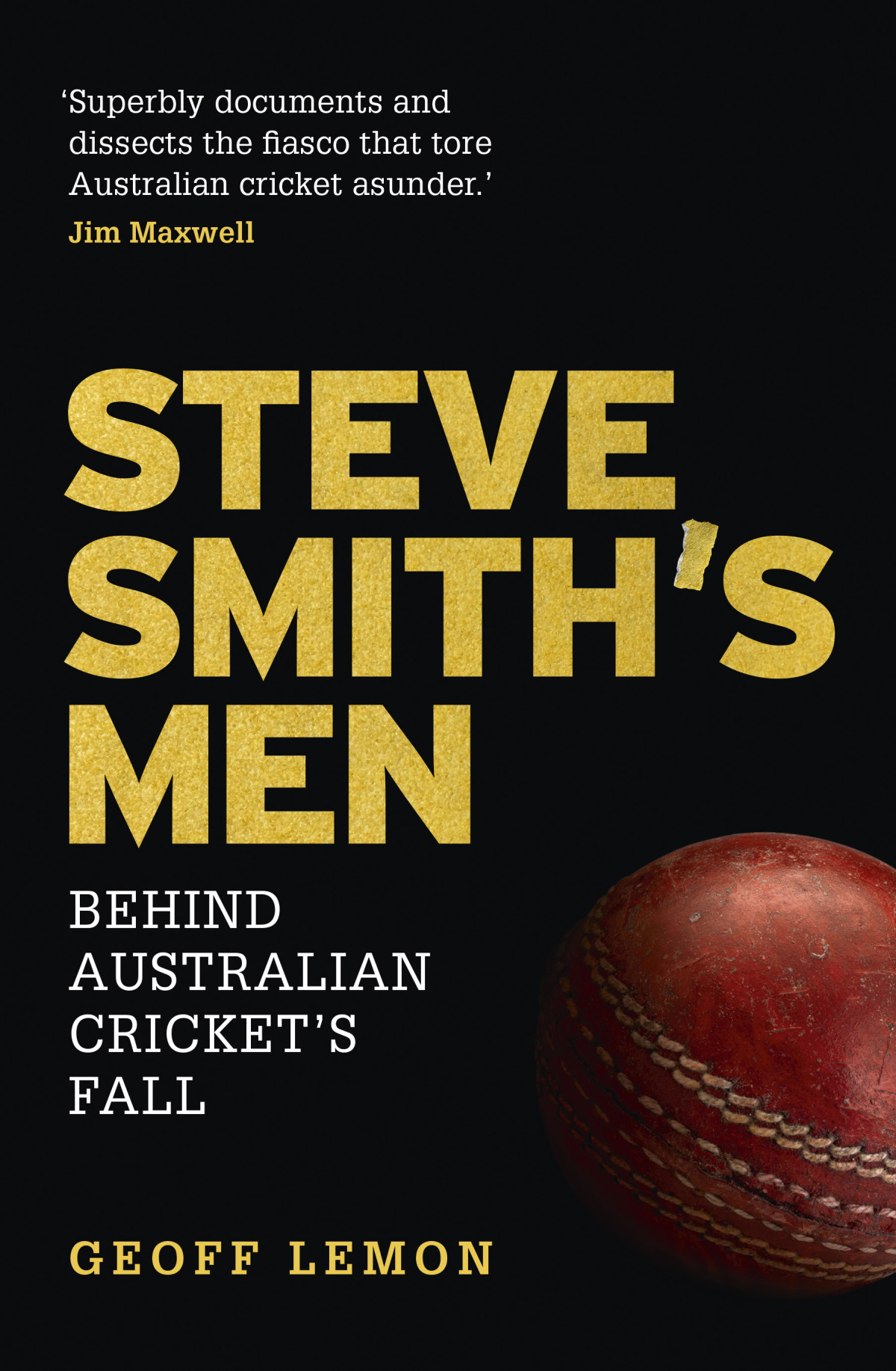 Steve Smiths Men Geoff Lemon