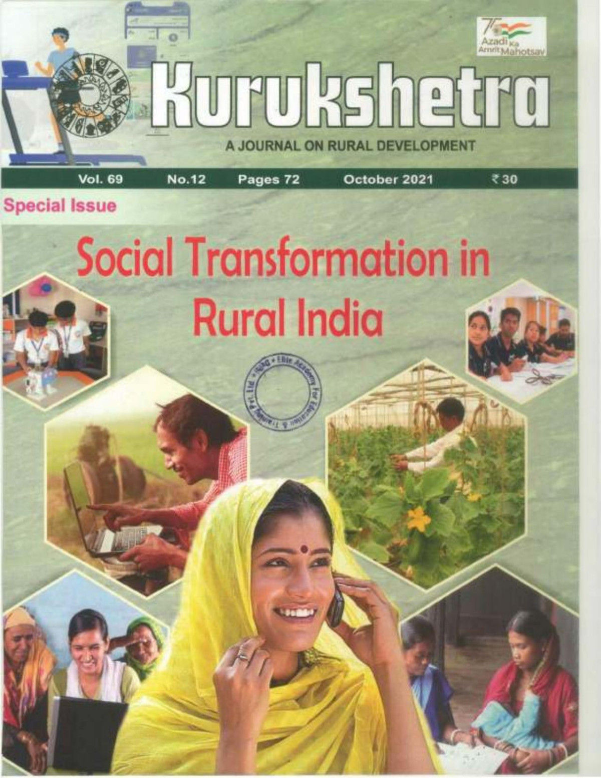 Kurukshetra October I Publication Division Mib