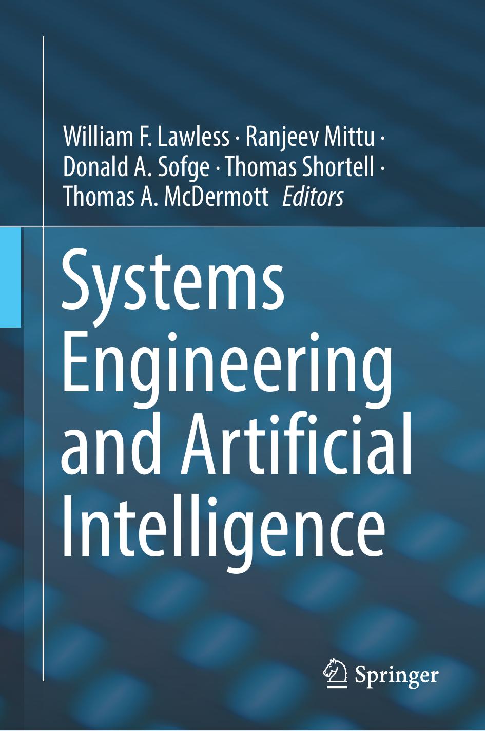 Systems Engineering And Artificial Intelligence 1st Ed 2021