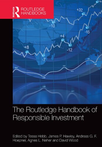 The Routledge Handbook Of Responsible Investment 1st Edition Tessa Hebb Editor