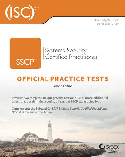 Isc2 Sscp Systems Security Certified Practitioner Official Practice Tests 2nd Edition Mike Chapple