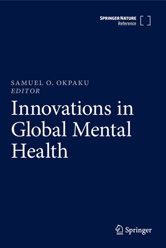Innovations In Global Mental Health 1st Edition Samuel O Okpaku