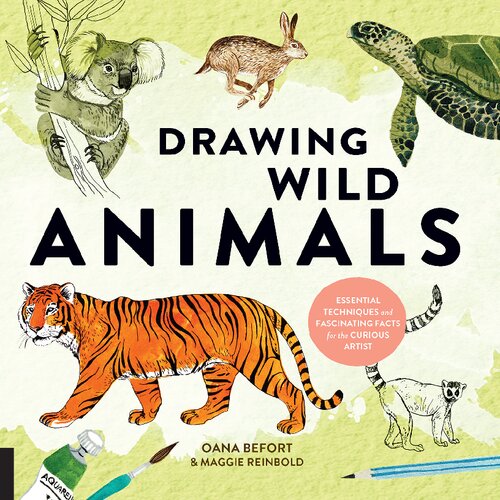 Drawing Wild Animals Essential Techniques And Fascinating Facts For The Curious Artist Oana Befort
