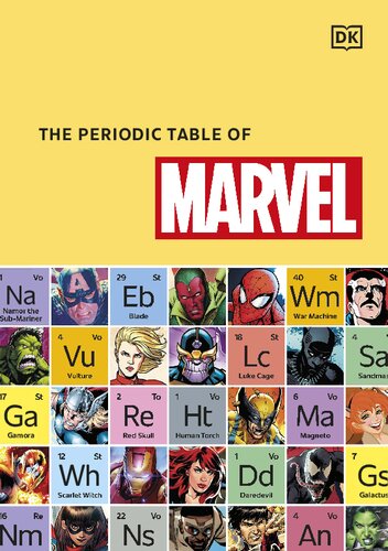 The Periodic Table Of Marvel Scott Melanie