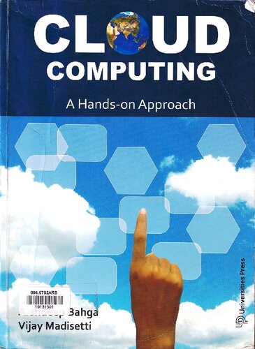 Cloud Computing A Handson Approach Arshdeep Bahga Vijay Madisetti