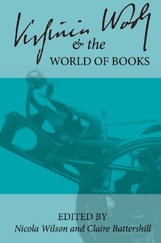 Virginia Woolf And The World Of Books 1st Edition Nicola Wilson Editor