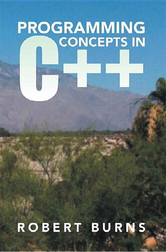 Programming Concepts In C 2nd Edition Robert Burns