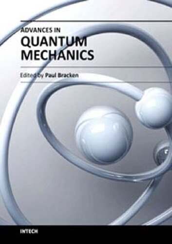 Advances In Quantum Mechanics Paul Bracken Editor