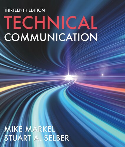 Technical Communication 13th Edition Thirteenth Markel Mike