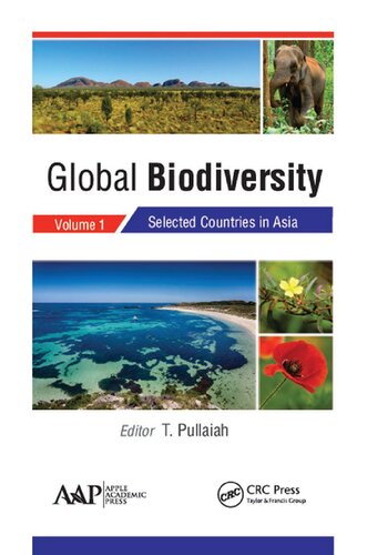 Global Biodiversity Volume 1 Selected Countries In Asia T Pullaiah Editor
