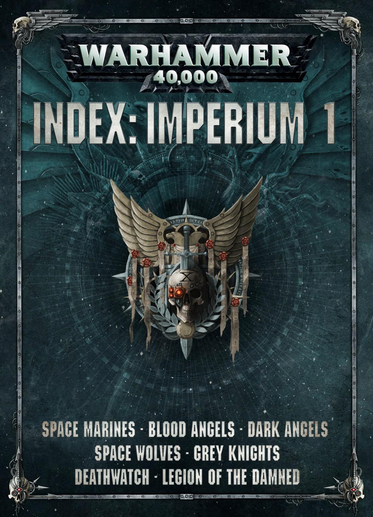 Warhammer 40000 Index Imperium 1 8th Edition Games Workshop Ltd