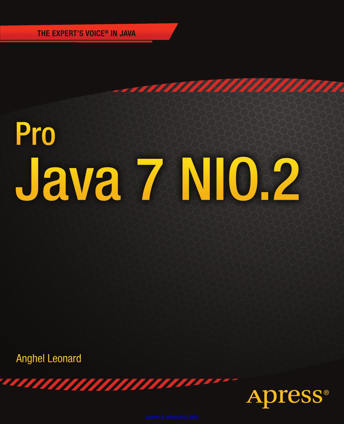 Pro Java 7 Nio2 1st Edition Anghel Leonard