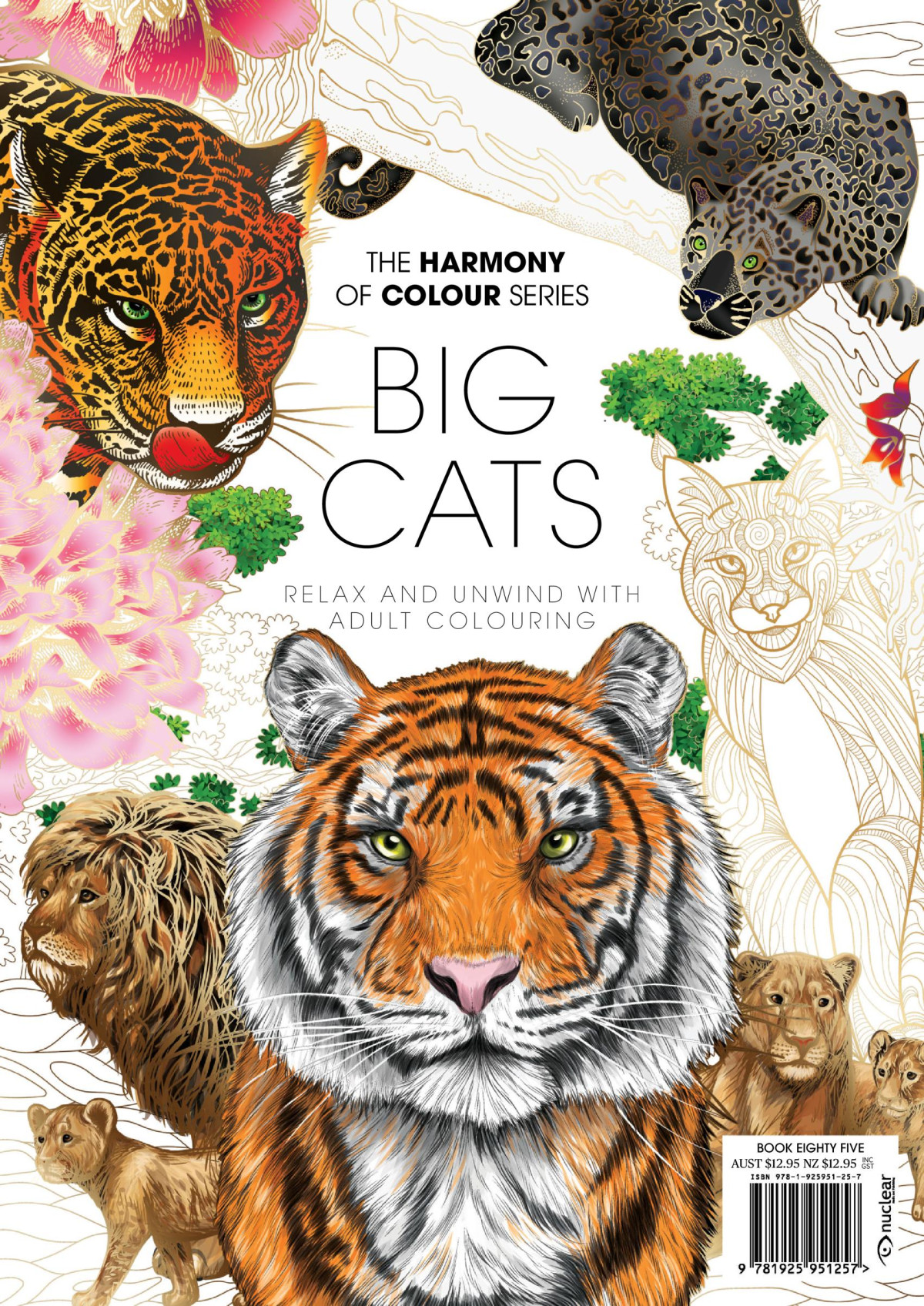 Harmony Of Colour 85 Big Cats 1st Edition Various