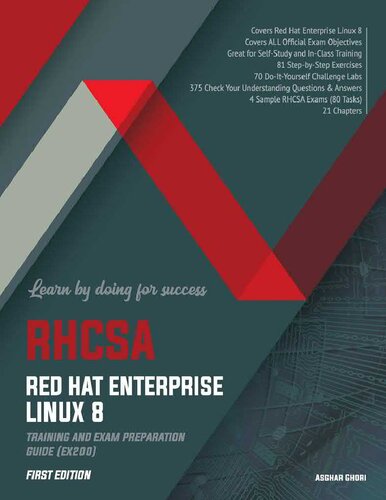 Rhcsa Red Hat Enterprise Linux Rhel 8 Training And Exam Preparation Guide Asghar Ghori