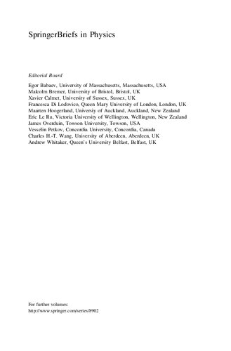 Effective Theories In Physics From Planetary Orbits To Elementary Particle Masses Springerbriefs In Physics 2012th Edition Wells