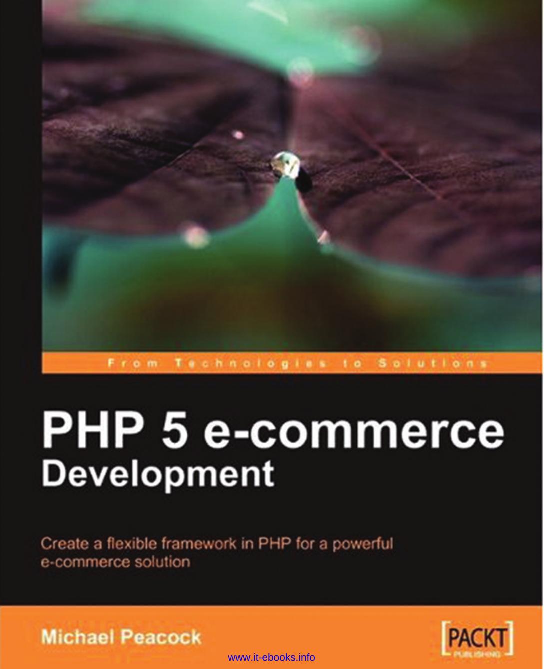 Php 5 Ecommerce Development Michael Peacock