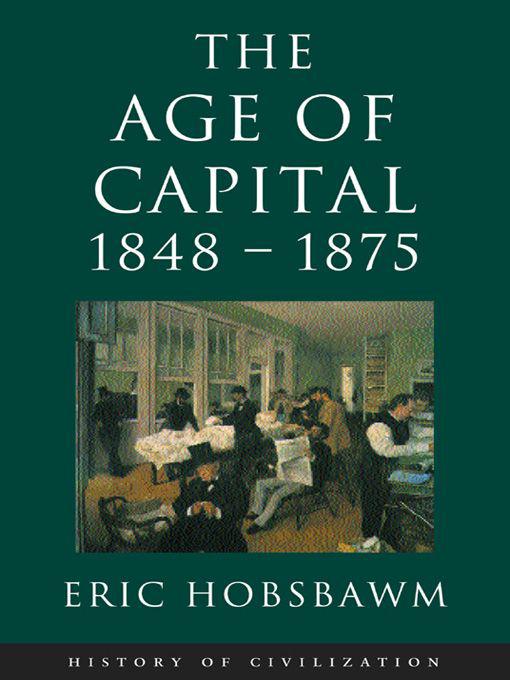 Age Of Capital 18481875 Hobsbawm Eric Chenjin5com