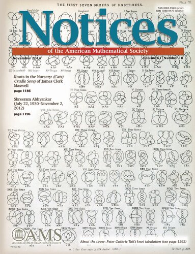 Notices Of The American Mathematical Society Mark Kot