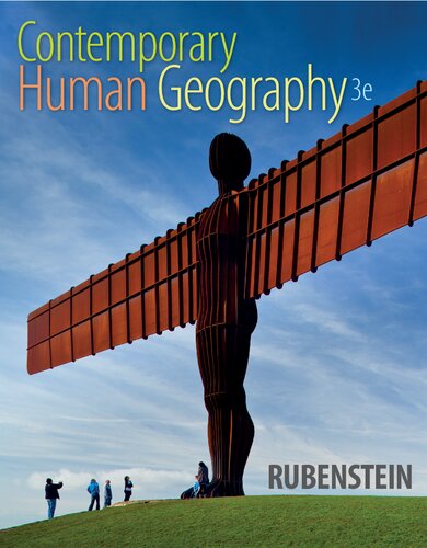 Contemporary Human Geography Books A La Carte Edition 3rd Ed 3e James M Rubenstein