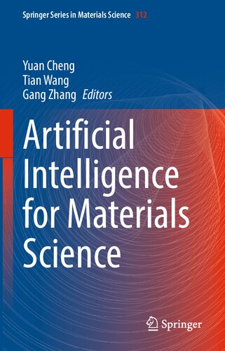 Artificial Intelligence For Materials Science 1st Ed 2021 Yuan Cheng