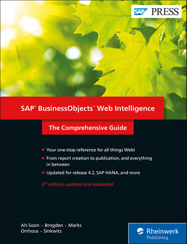 Sap Businessobjects Web Intelligence Christian Ahsoon