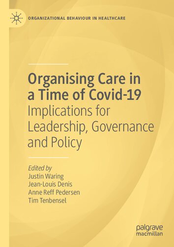 Organising Care In A Time Of Covid19 Palgrave
