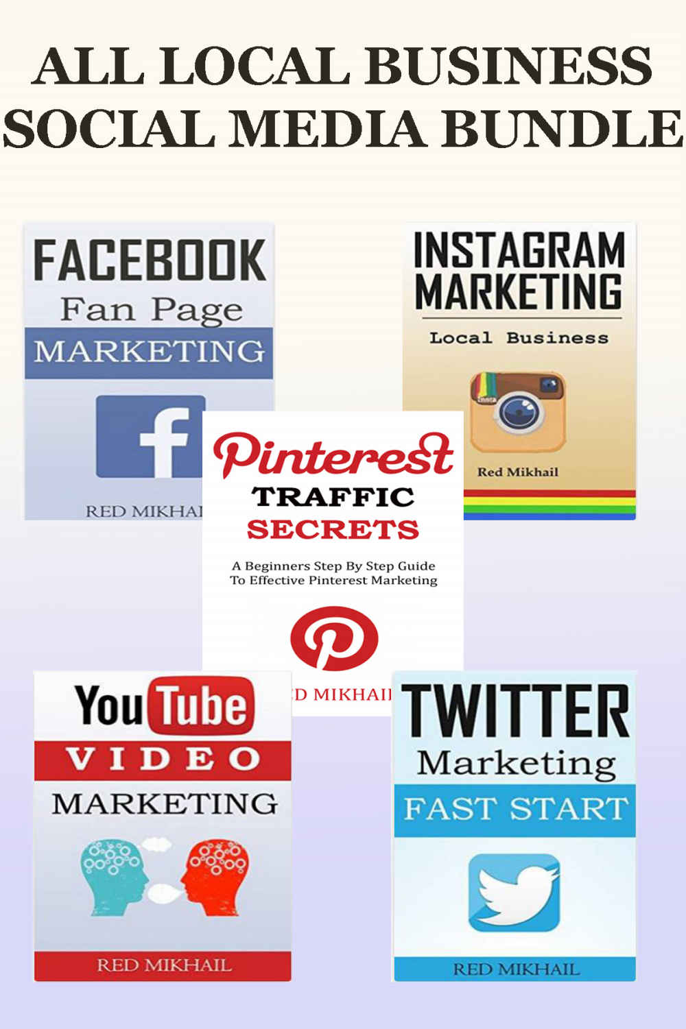 All Local Business Focused Social Bundle Facebook Twitter Instagram Youtube And Pinterest For Local Business Owners Mikhail