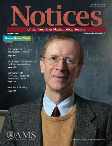 Notices Of The American Mathematical Society Anna R Karlin Yuval Peres