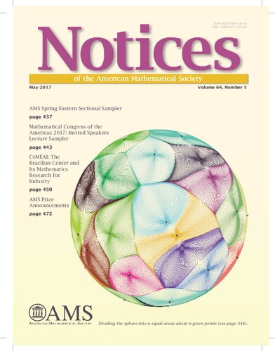 Notices Of The American Mathematical Society A R Wadsworth
