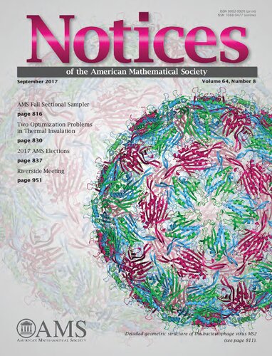 Notices Of The American Mathematical Society 8th Edition Frank Morgan Editor