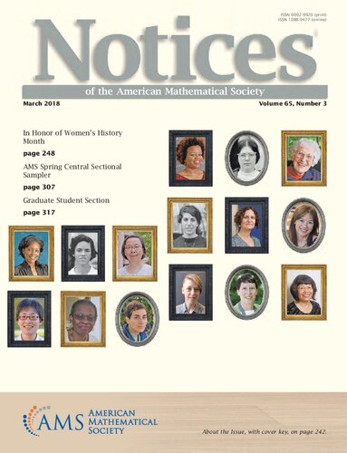 Notices Of The American Mathematical Society John Mccleary