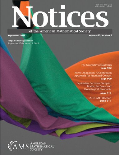 Notices Of The American Mathematical Society Ulrich Daepp Pamela Gorkin