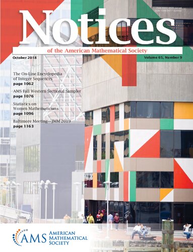 Notices Of The American Mathematical Society Keith Kendig