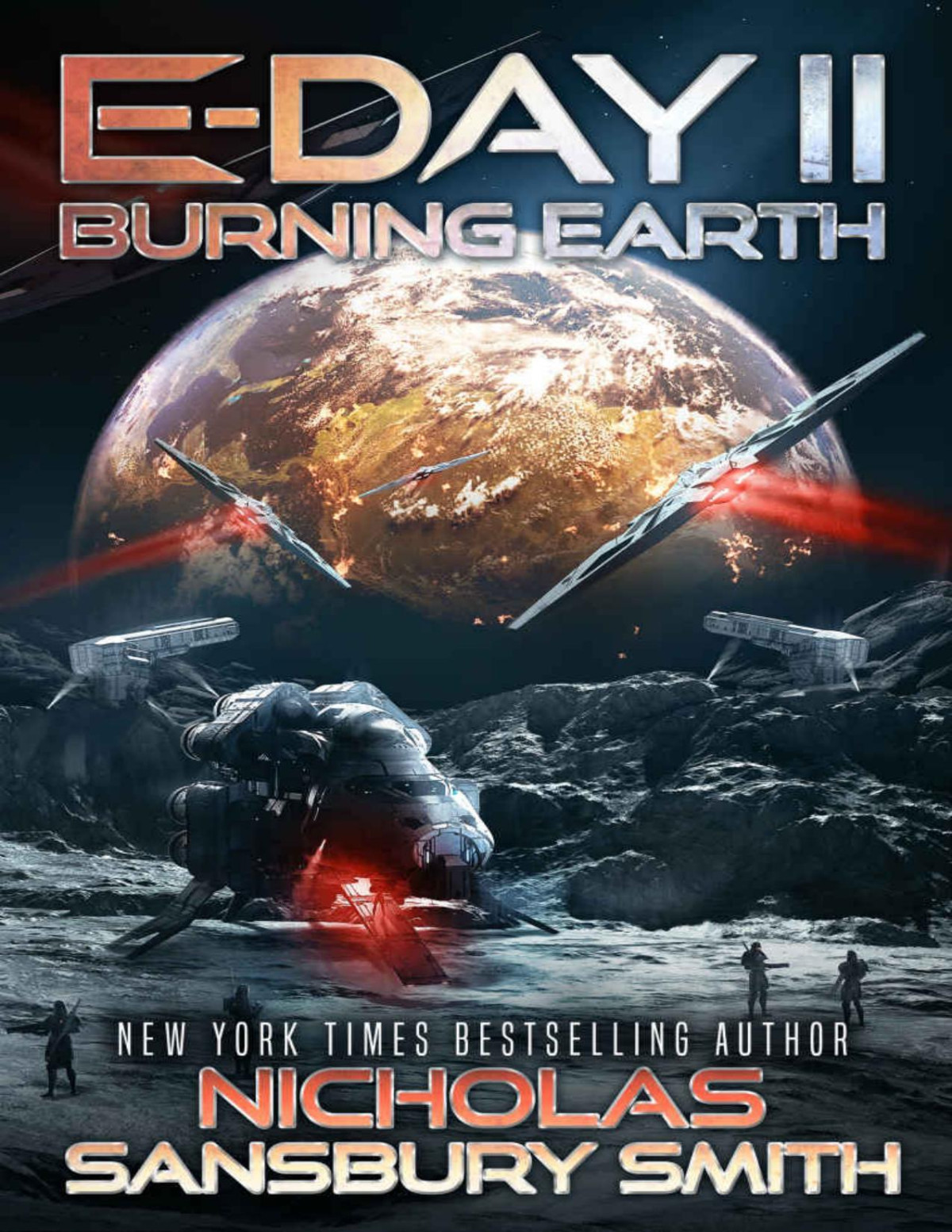 Eday Ii Burning Earth Eday Trilogy Book 2 Nicholas Sansbury Smith